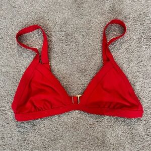 xhilaration Bathing Suit Top, Red, SIZE: Medium